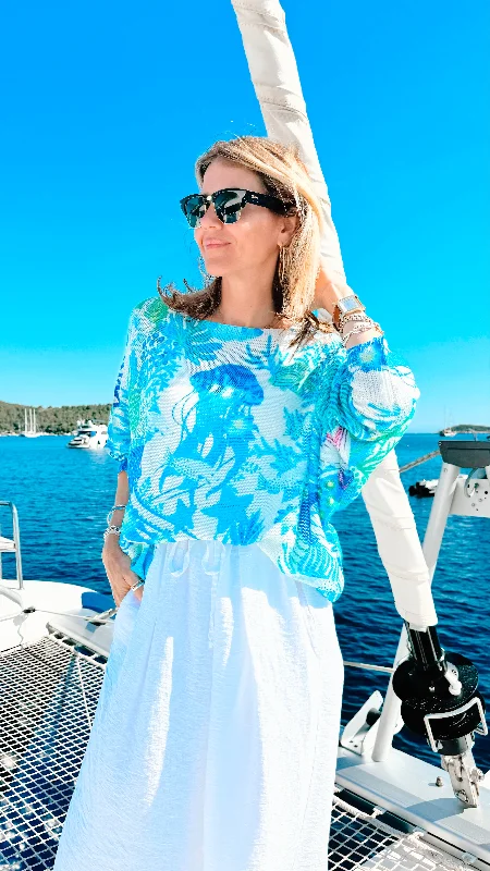 Under The Sea  Italian St Tropez Knit