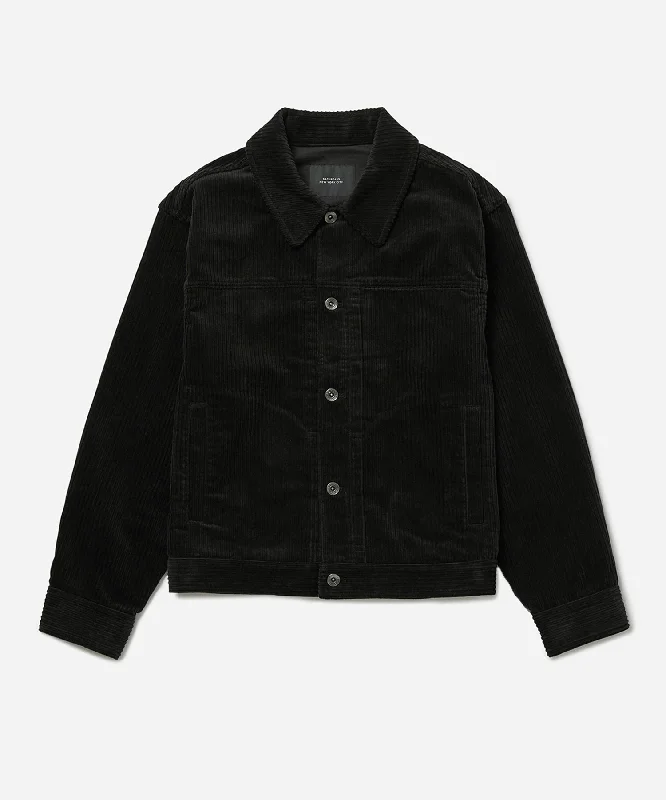 Olivia Wide Wale Cord Trucker Jacket