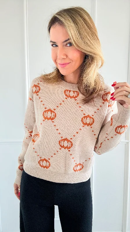 Pumpkin Sweater - Taupe