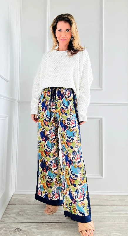 Savannah Nights Wide-Leg Pants