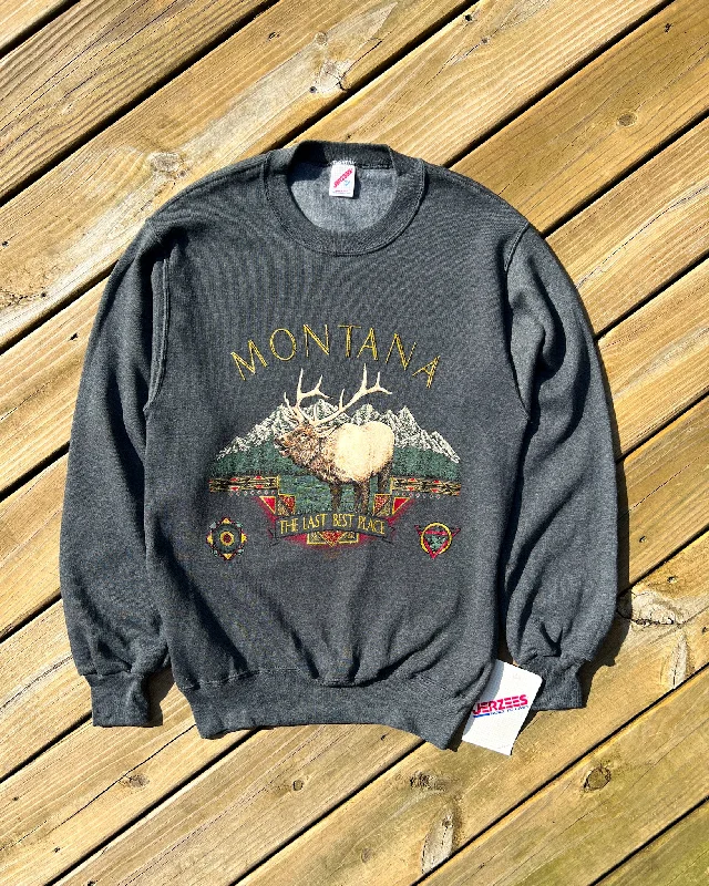 Vintage Montana The Last Best Place Crewneck