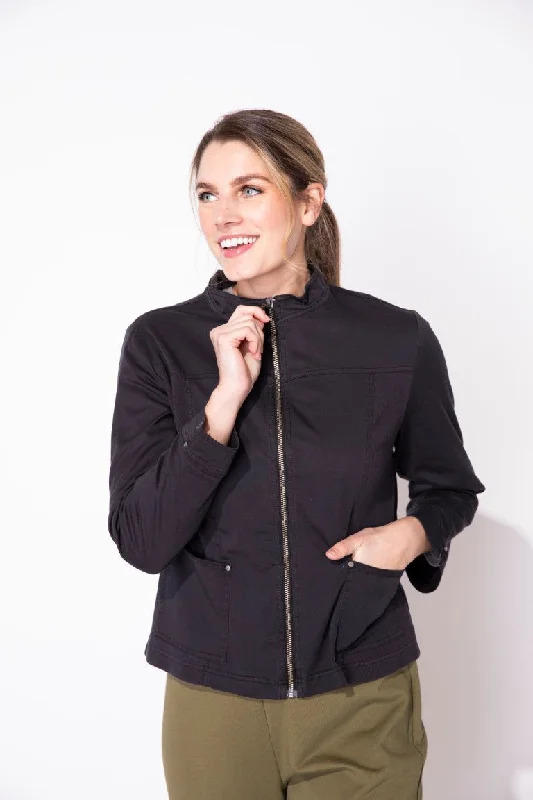 Salt Wash Waterfront Jacket in Black by Escape