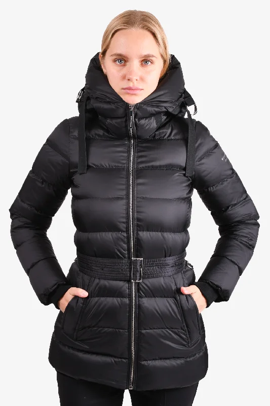 Burberry Black Down Puffer Size XS