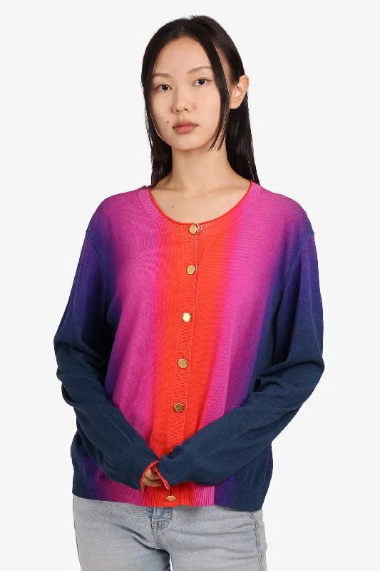 Escada Multicolour Cardigan Size X-Large