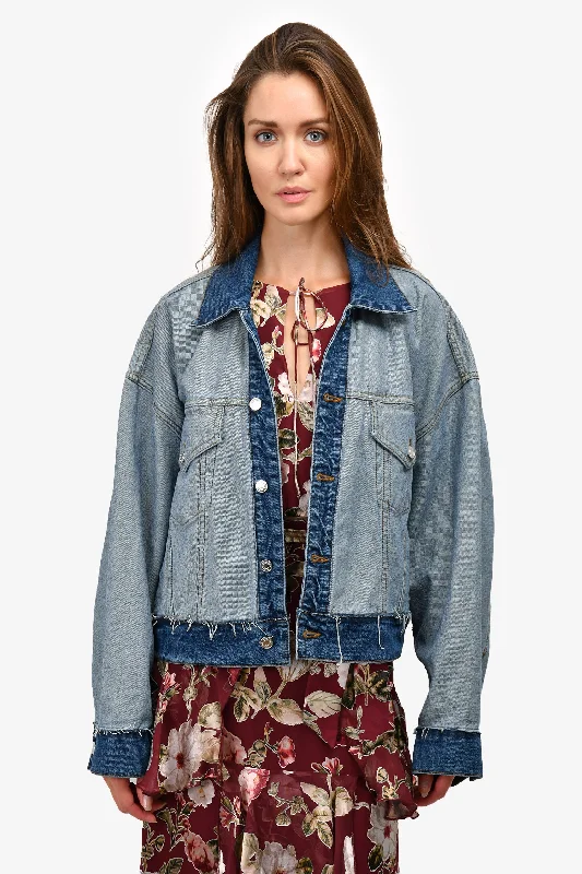 GRLFRND Christi Denim Jacket Size XS