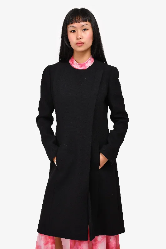 Gucci Black Wool Coat Size 40