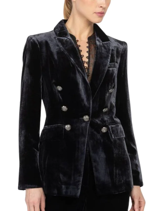 Gaya Dickey Jacket In Navy