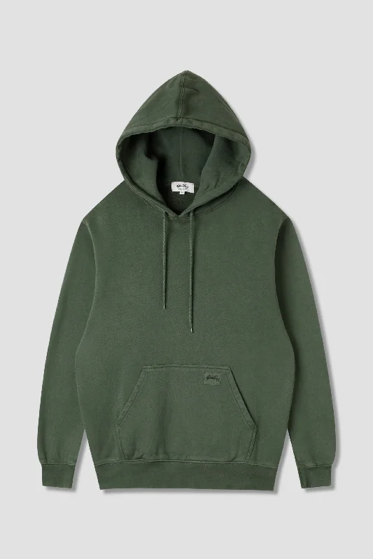 Patch Hood (Washed Green)