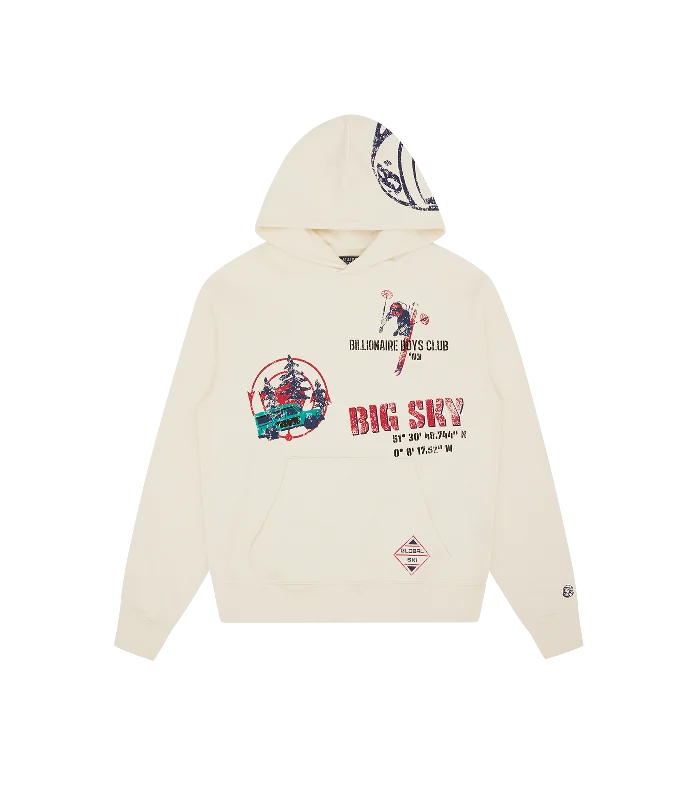 WORLD SKI POPOVER HOOD - IVORY