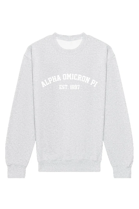 Alpha Omicron Pi Member Crewneck Sweatshirt