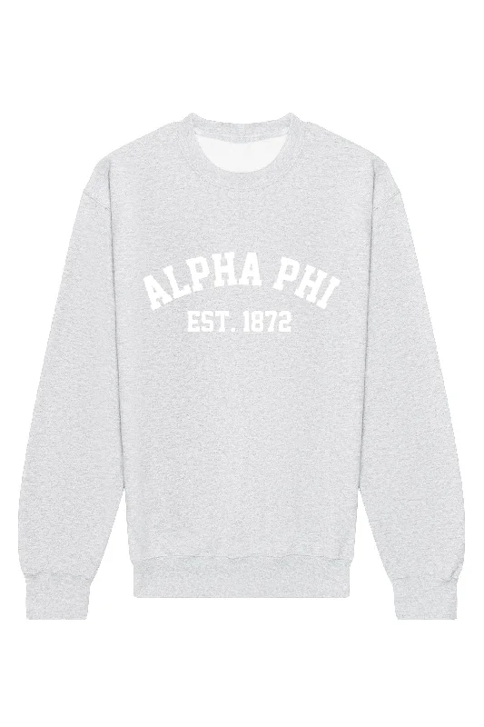 Alpha Phi Member Crewneck Sweatshirt