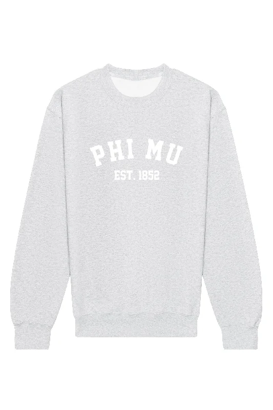 Phi Mu Member Crewneck Sweatshirt