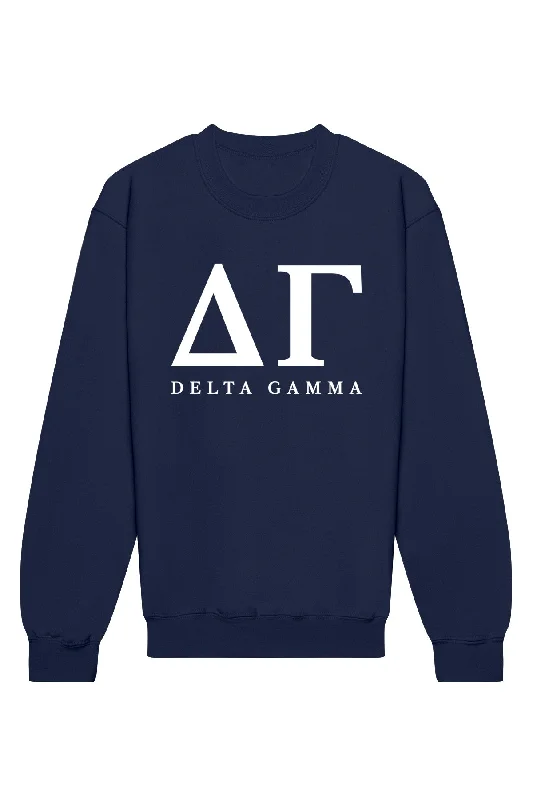 Delta Gamma Letters Crewneck Sweatshirt