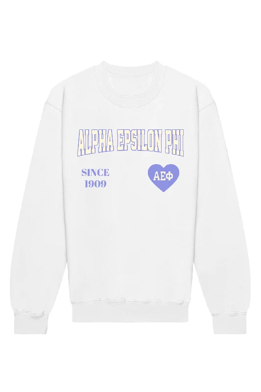 Alpha Epsilon Phi Candy Crush Crewneck Sweatshirt