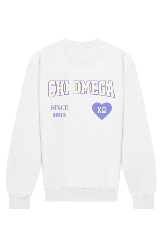 Chi Omega Candy Crush Crewneck Sweatshirt