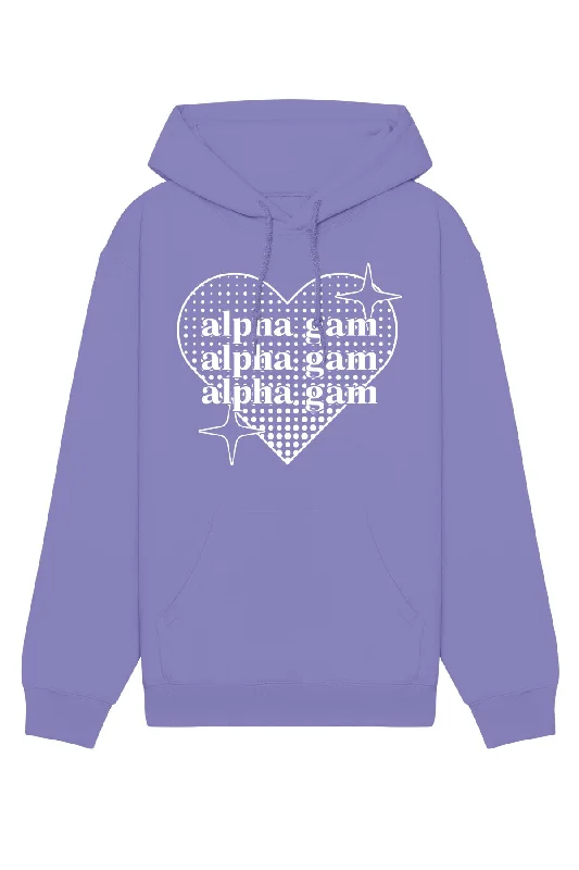 Alpha Gamma Delta Sparkle & Shine Hoodie