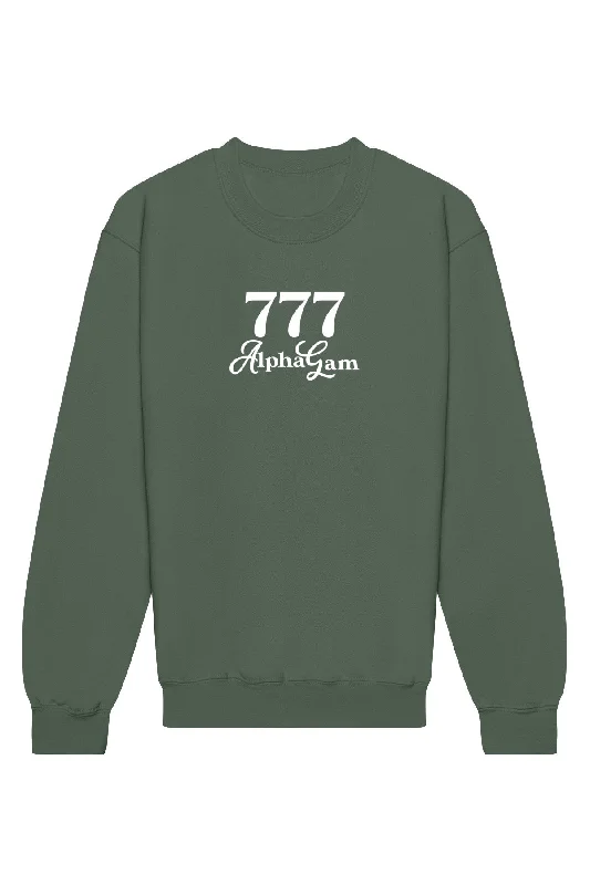 Alpha Gamma Delta Divine Crewneck Sweatshirt