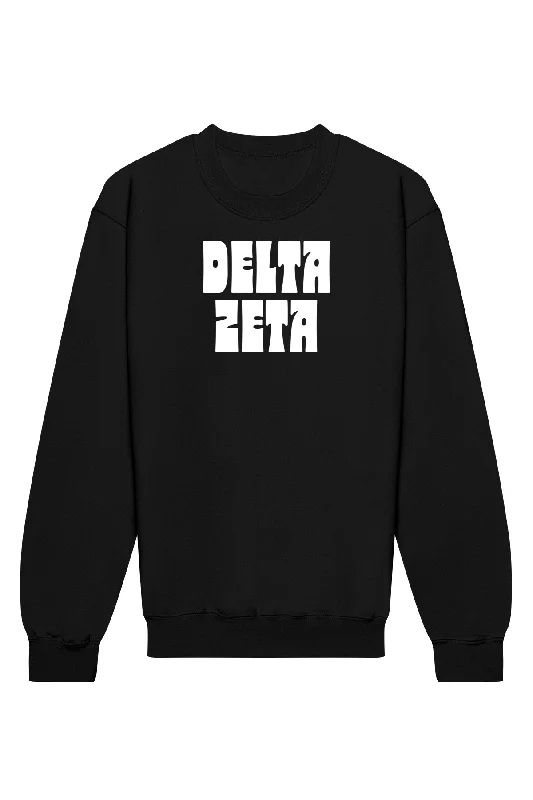 Delta Zeta Bubbly Crewneck Sweatshirt