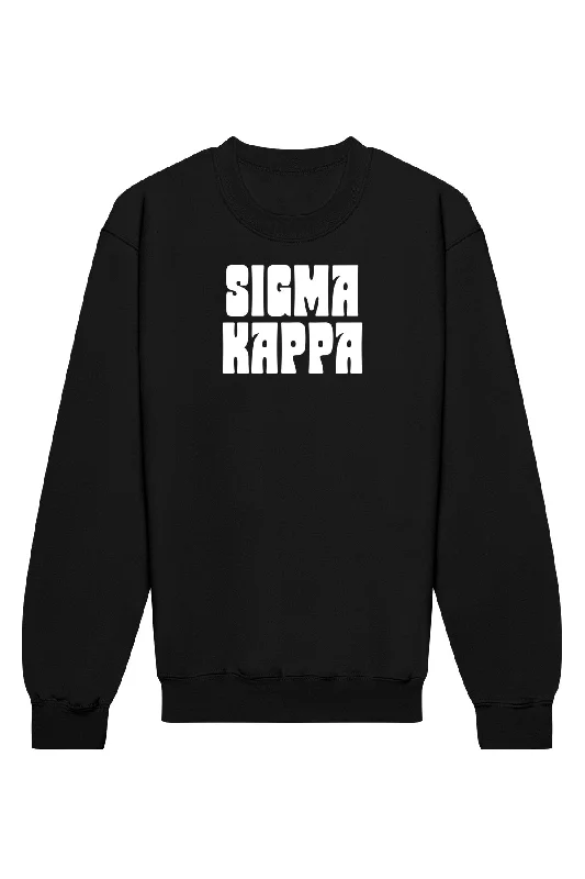 Sigma Kappa Bubbly Crewneck Sweatshirt