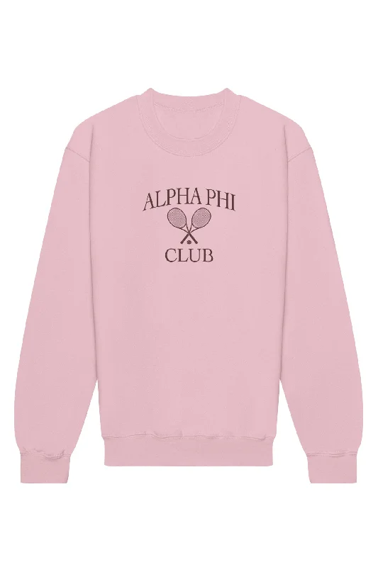 Alpha Phi Greek Club Crewneck Sweatshirt