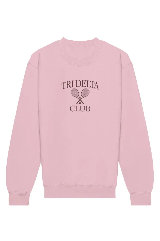 Delta Delta Delta Greek Club Crewneck Sweatshirt