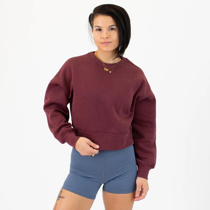 Affinity Crop Crewneck Sweatshirt