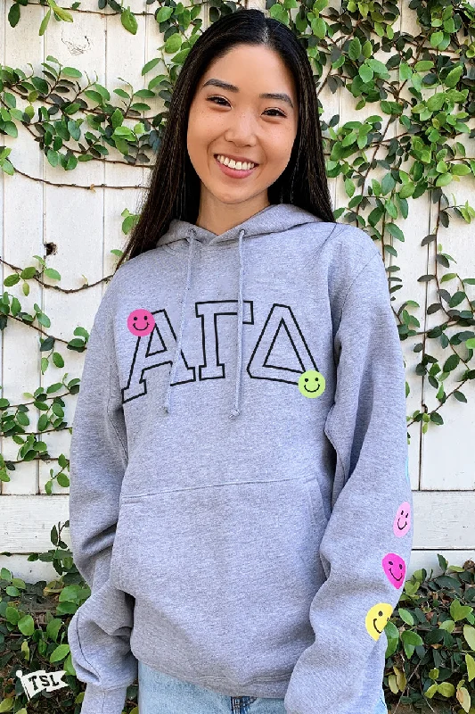 Alpha Gamma Delta Happy Day Hoodie