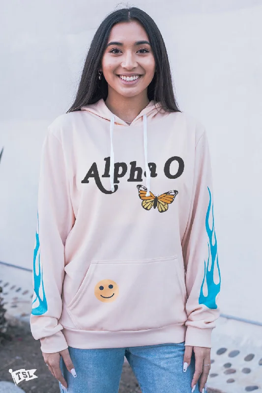 Alpha Omicron Pi Be Good Hoodie