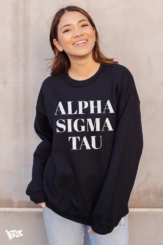 Alpha Sigma Tau Vogue Crewneck