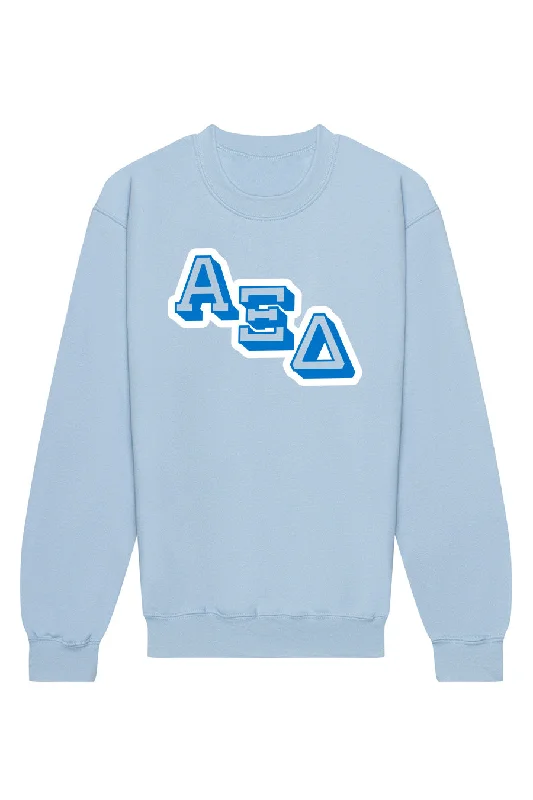 Alpha Xi Delta Varsity Letters Crewneck