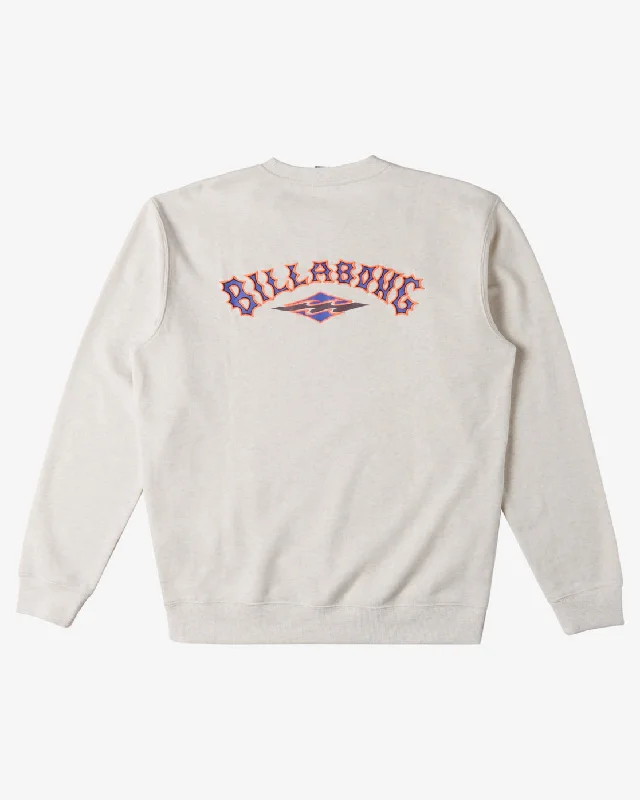 Billabong Short Sands Crew Sweatshirt-Oatmeal Heather