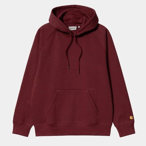 Carhartt WIP Hooded Chase Sweatshirt Corvina - Gold