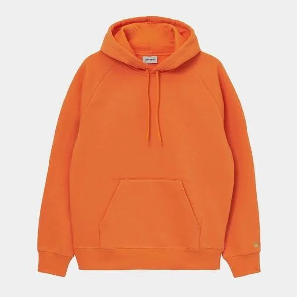 Carhartt WIP Hooded Chase Sweatshirt Hokkaido - Gold