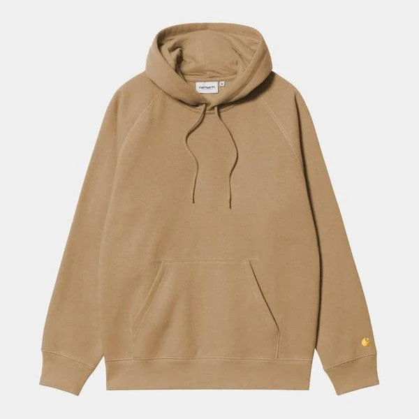 Carhartt WIP Hooded Chase Sweatshirt Peanut - Gold