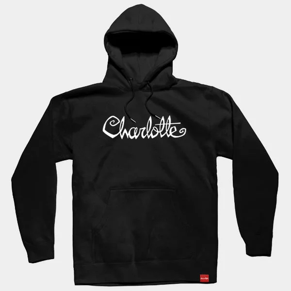 Chocolate Skateboards x Black Sheep "Flip The Script" Charlotte Hoodie Black