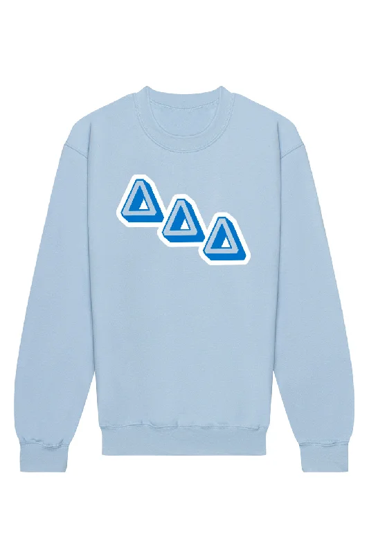 Delta Delta Delta Varsity Letters Crewneck