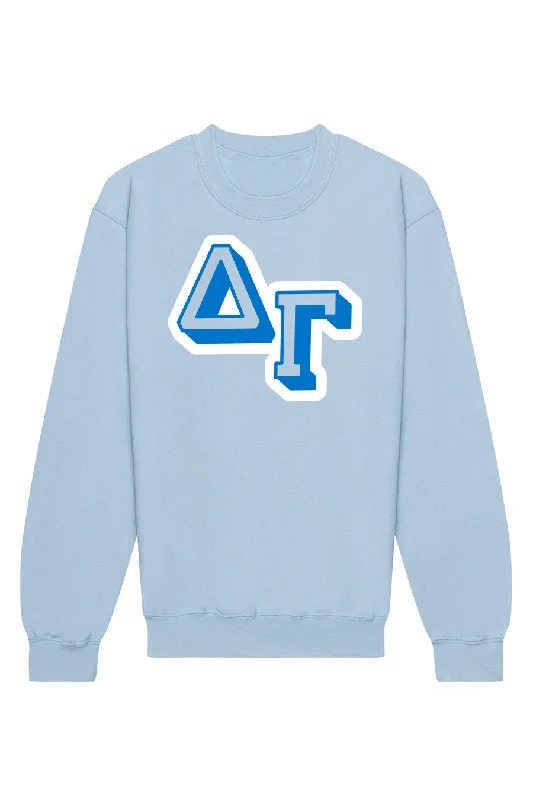 Delta Gamma Varsity Letters Crewneck