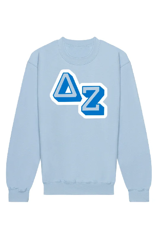 Delta Zeta Varsity Letters Crewneck