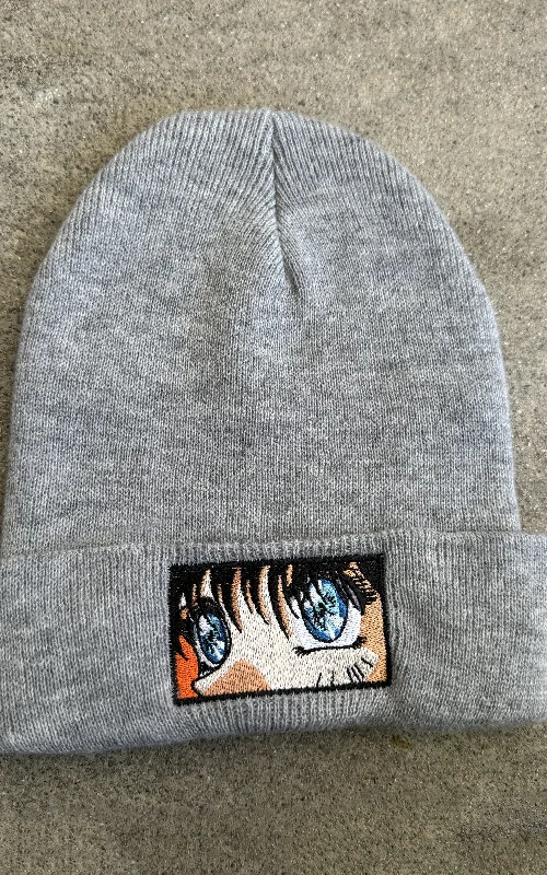 Eyes Beanie - GREY