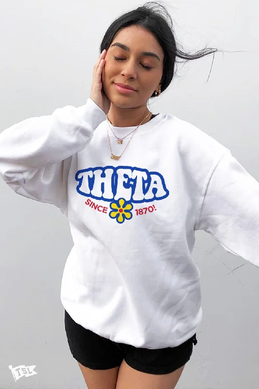 Kappa Alpha Theta Funky Crewneck