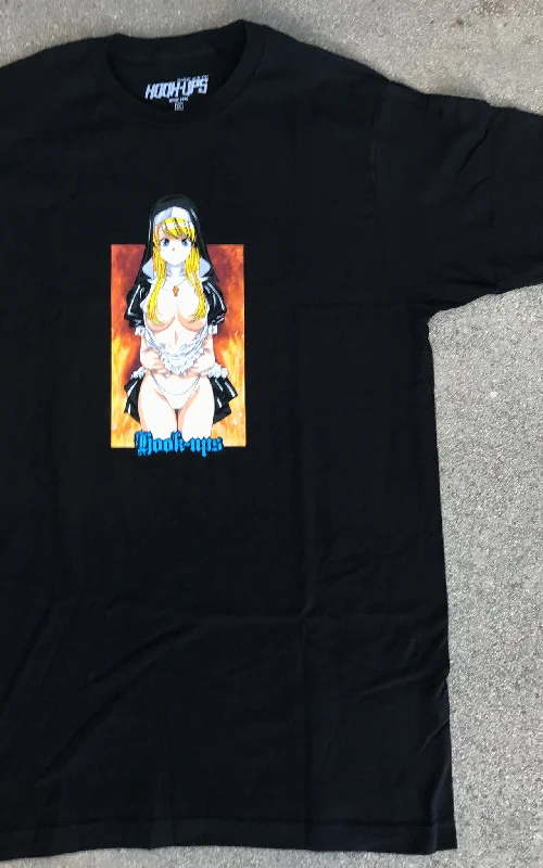 Nun T-shirt - BLACK