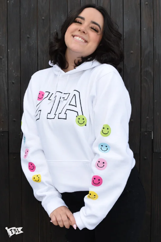 Zeta Tau Alpha Happy Day Hoodie