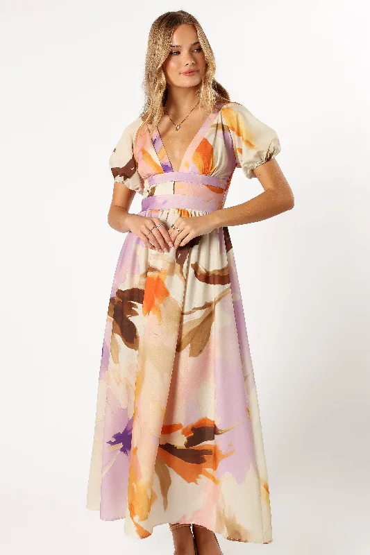 Christoff Maxi Dress - Floral