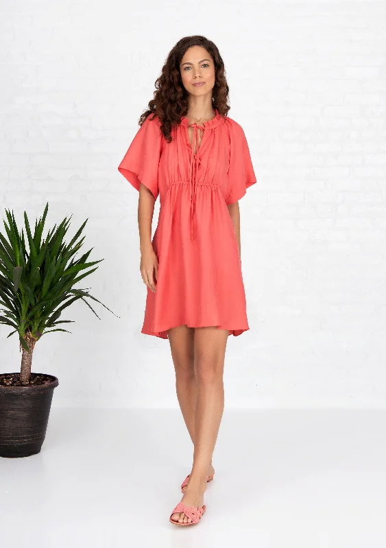 Lana Dress - Coral