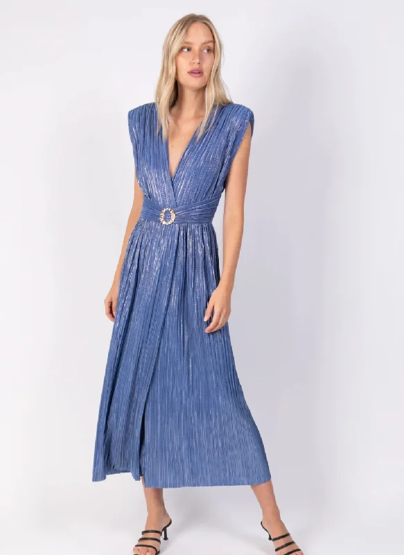 Lilliana Long Dress - Blue