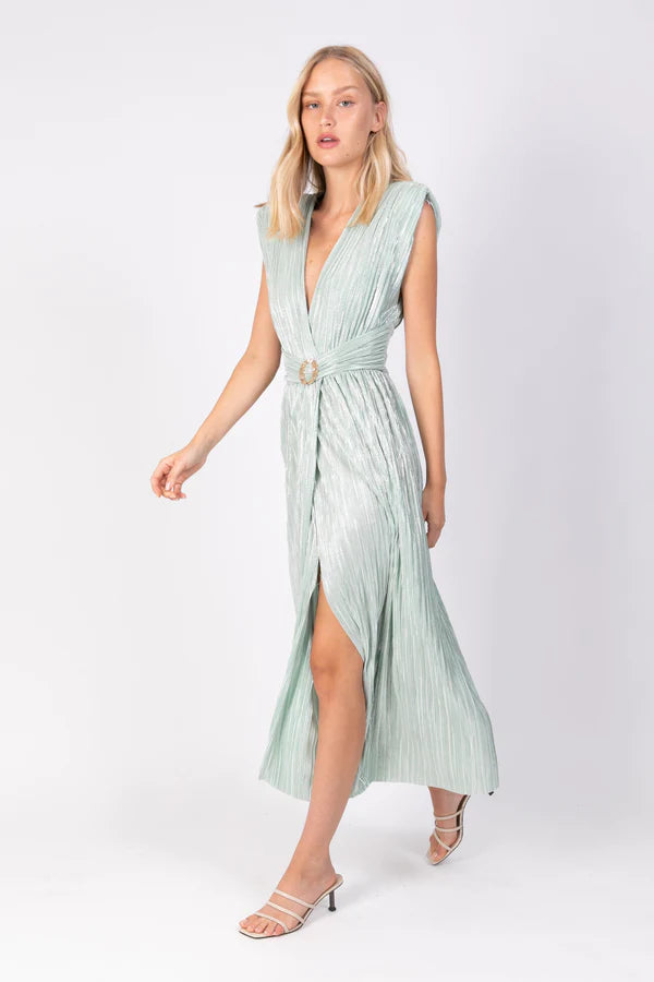 Lilliana Long Dress - Mint