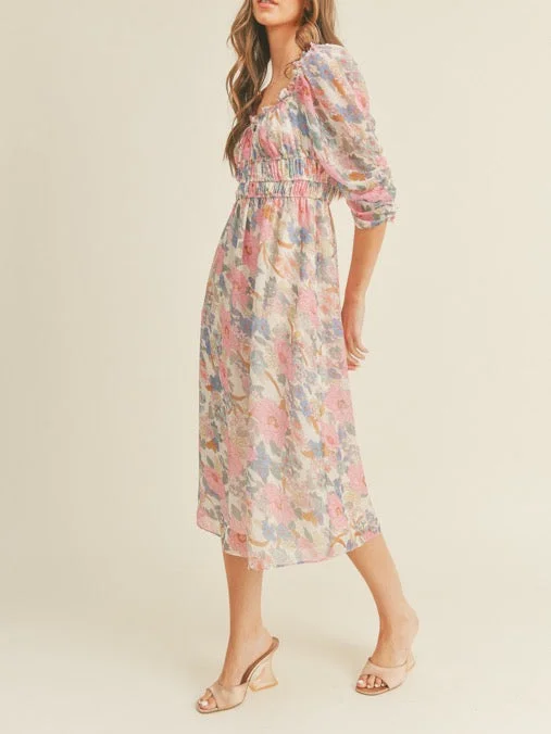 SOPHIA MIDI DRESS